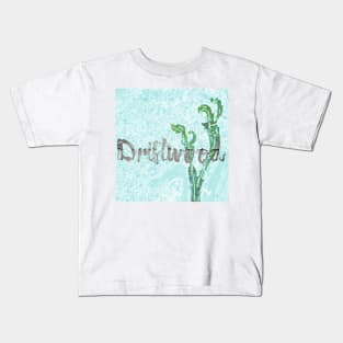 Beach Collage :Driftwood Kids T-Shirt